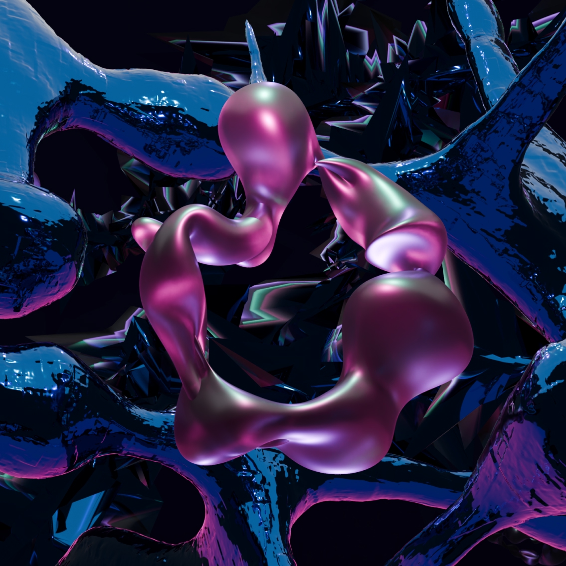 Abstract 3D art