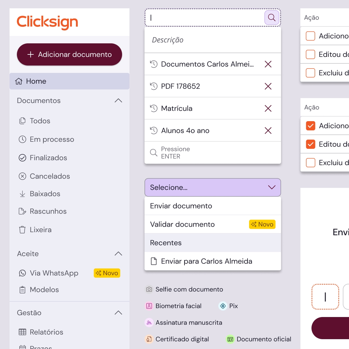 Design System for Clicksign (Rebranding)