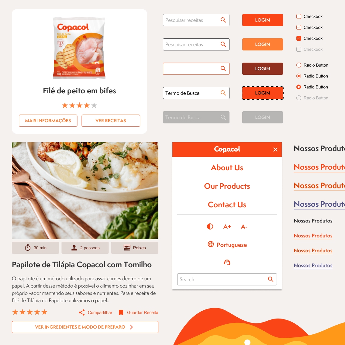 Design System and UI Design for Copacol